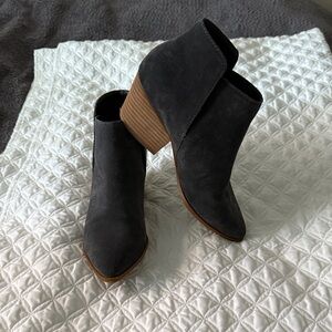 Dolce Vita Charcoal Ankle Booties